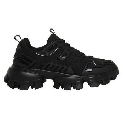 Front - Steve Madden Womens/Ladies Prize Low Cut Trainers