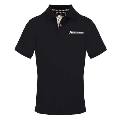 Front - Aquascutum Mens Collared Short-Sleeved Polo Shirt