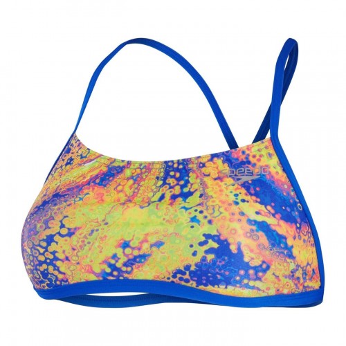 Front - Speedo Womens/Ladies Abstract Bikini Top