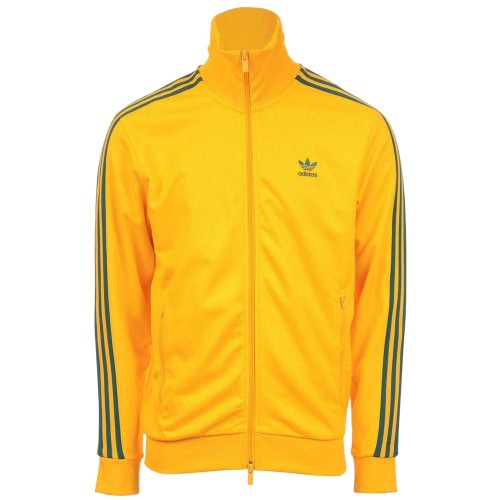 Front - Adidas Mens Classics Side Stripe Track Top