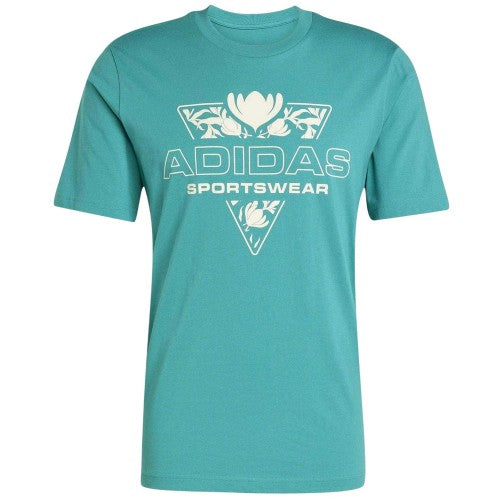 Front - Adidas Mens House Of Tiro Sports T-Shirt