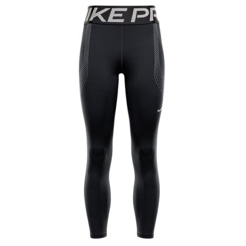 Front - Nike Womens/Ladies Pro Logo Tight Jogging Bottoms