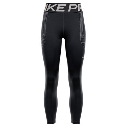 Front - Nike Womens/Ladies Pro Logo Tight Jogging Bottoms