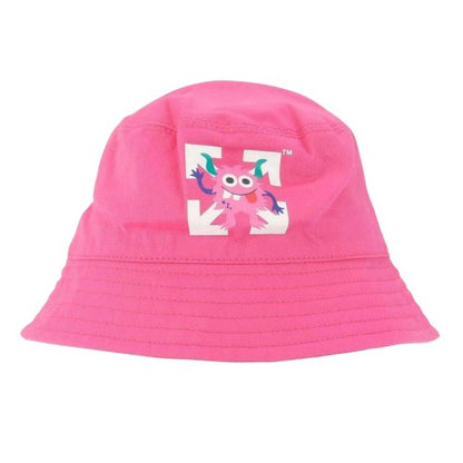 Front - Off White Canvas Bucket Hat