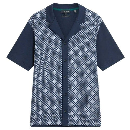 Front - Ted Baker Mens Danlibe Argyle Shirt