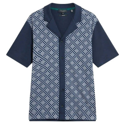 Front - Ted Baker Mens Danlibe Argyle Shirt