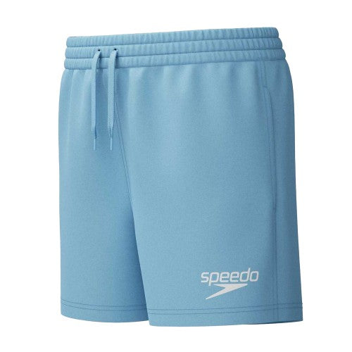 Front - Speedo Childrens/Kids Essential Logo Swim Shorts