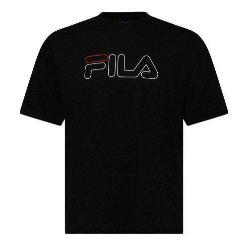 Front - Fila Mens Harrison Logo Cotton T-Shirt