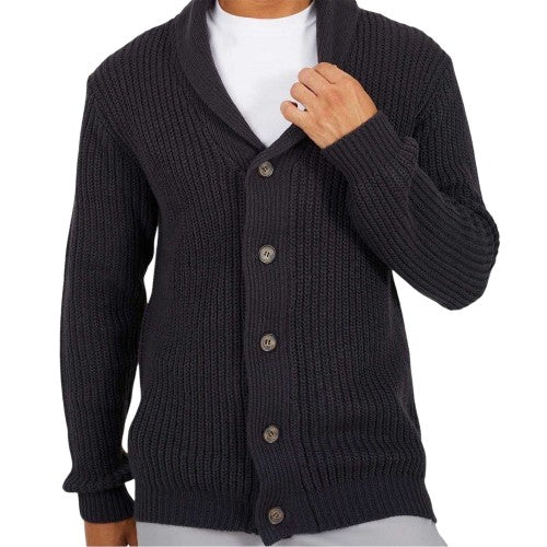 Front - Brave Soul Mens Button Cardigan