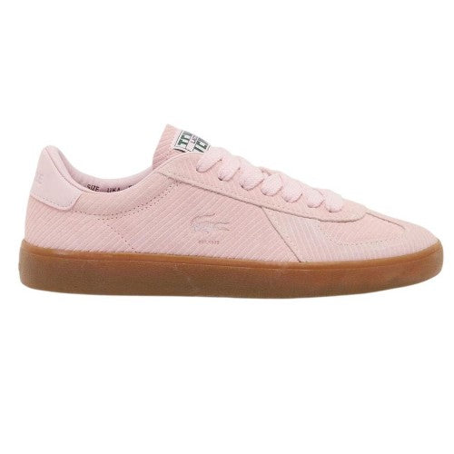 Front - Lacoste Womens/Ladies Pro Logo Leather Flat Trainers