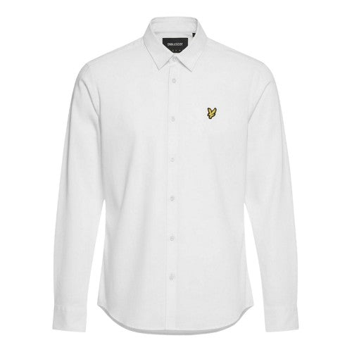 Front - Lyle & Scott Mens Regular Long-Sleeved Shirt