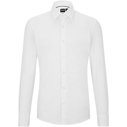 Front - Boss Mens Oxford Point Collar Formal Shirt