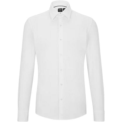 Front - Boss Mens Oxford Point Collar Formal Shirt