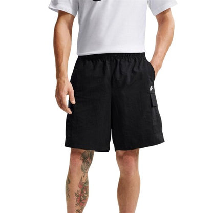 Front - Nike Mens Utility Club Cargo Shorts