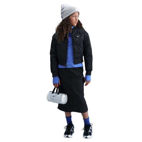Front - Nike Girls Logo Padded Jacket