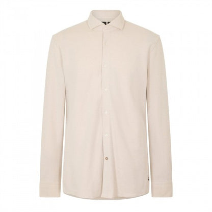 Front - Boss Mens Hank Oxford Spread Collar Shirt
