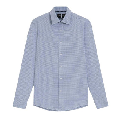Front - Boss Mens Hank Kent Collar Shirt