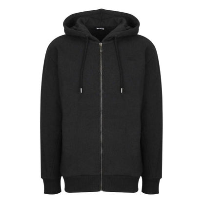 Front - No Fear Mens Plain Full Zip Hoodie