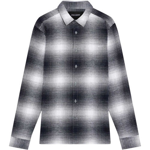Front - Lyle & Scott Mens Flannel Shirt