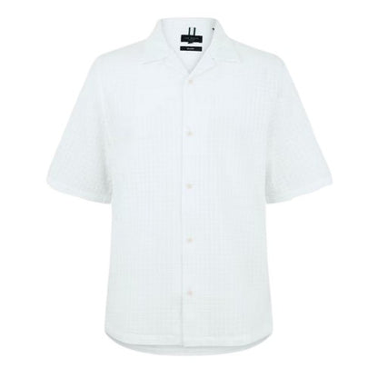 Front - Ted Baker Mens Geometric Shirt