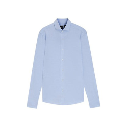 Front - Boss Mens Oxford Spread Collar Long-Sleeved Formal Shirt