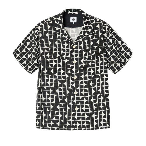 Front - Pretty Green Mens Bauhaus Regular Short-Sleeved Shirt