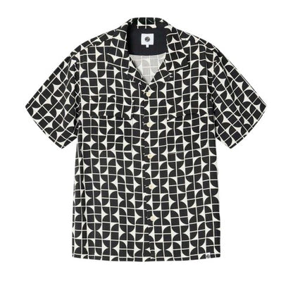 Front - Pretty Green Mens Bauhaus Regular Short-Sleeved Shirt