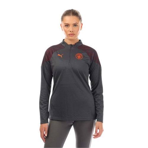 Front - Puma Womens/Ladies 2023/24 Manchester City FC Training Track Top