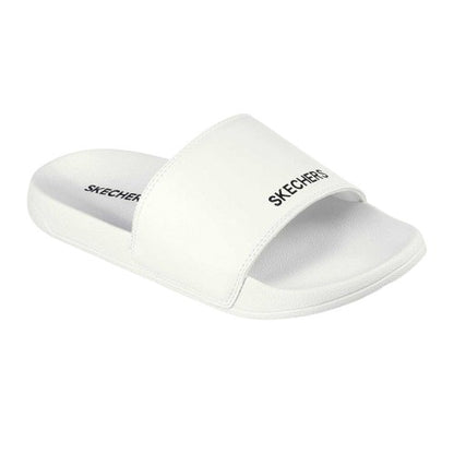 Front - Skechers Mens Sidelines 2 Lightweight Sliders