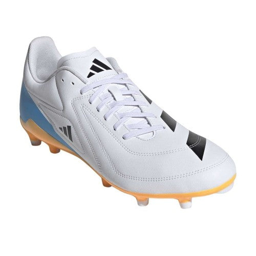 Front - Adidas Mens Synthetic Firm Ground Rugby Boots