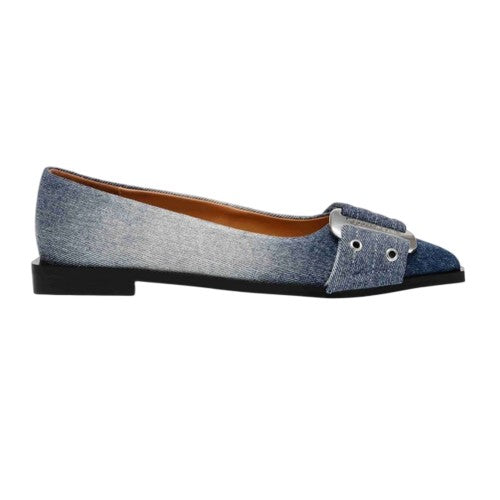 Front - Steve Madden Womens/Ladies Grail Denim Pumps