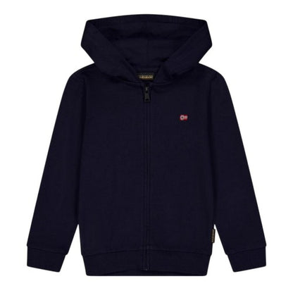 Front - Napapijri Childrens/Kids Full Zip Hoodie