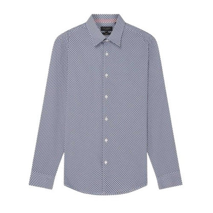 Front - Ted Baker Mens Geometric Pattern Shirt
