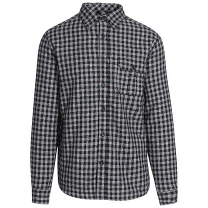 Front - Trespass Mens Checked Regular Shirt