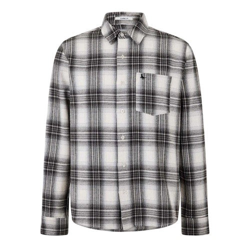 Front - Jack Wills Mens Plaid Long-Sleeved Shirt