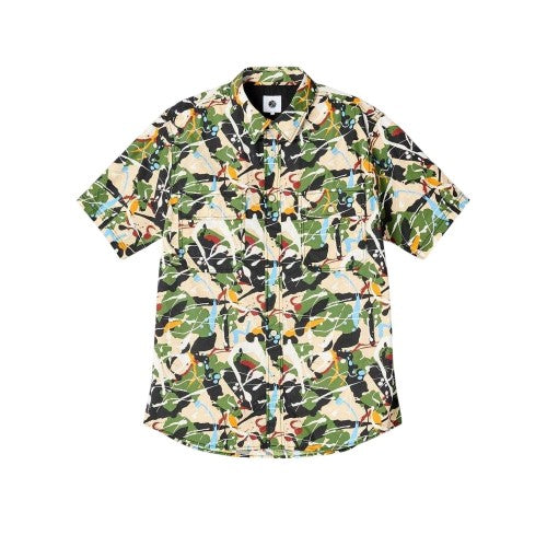 Front - Pretty Green Mens Convergence Regular Shirt