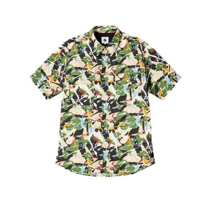 Front - Pretty Green Mens Convergence Regular Shirt