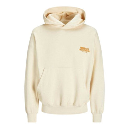 Front - Jack And Jones Mens Lettering Hoodie