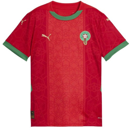 Front - Morocco FRMF Childrens/Kids 2025 Puma Home Shirt