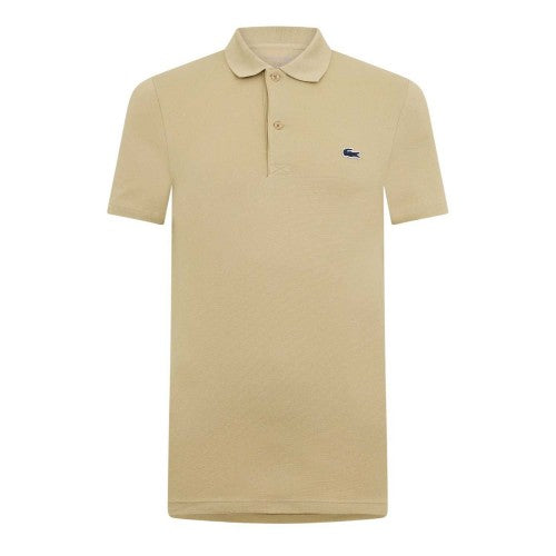 Front - Lacoste Mens Chest Logo Regular Polo Shirt