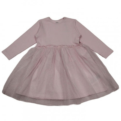 Front - Hello World Girls Glitter Tutu Dress