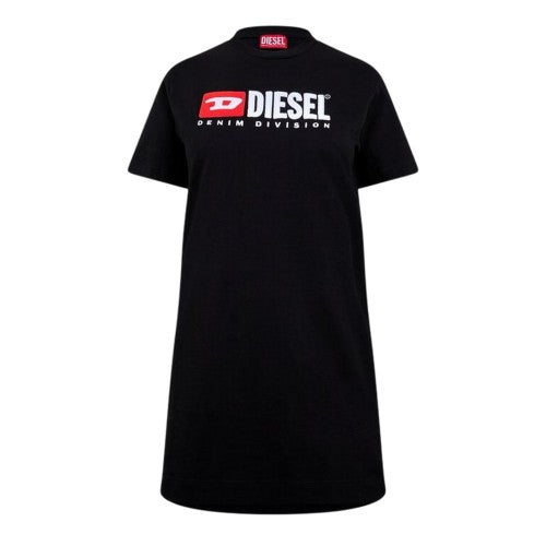 Front - Diesel Womens/Ladies Graphic Print T-Shirt Dress