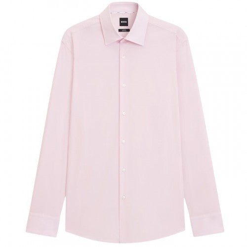 Front - Boss Mens Plain Long-Sleeved Formal Shirt