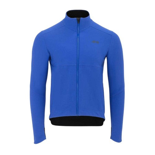 Front - dhb Mens Thermal Long-Sleeved Soft Shell Jacket