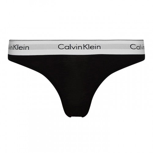 Front - Calvin Klein Womens/Ladies Cotton Blend Lightweight Modern Briefs