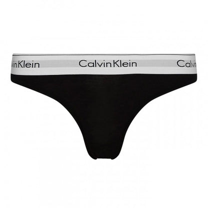 Front - Calvin Klein Womens/Ladies Cotton Blend Lightweight Modern Briefs
