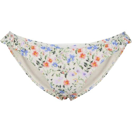 Front - Pieces Womens/Ladies Ditsy Floral Bikini Bottoms