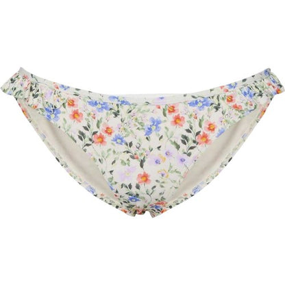 Front - Pieces Womens/Ladies Ditsy Floral Bikini Bottoms
