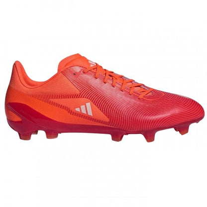 Front - Adidas Mens Adizero Rs15 Ultimate Soft Ground Rugby Boots