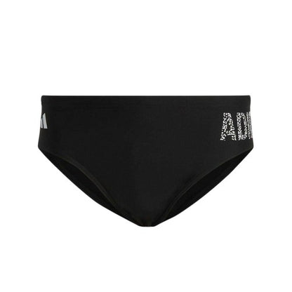 Front - Adidas Mens Lineage Swimming Trunks